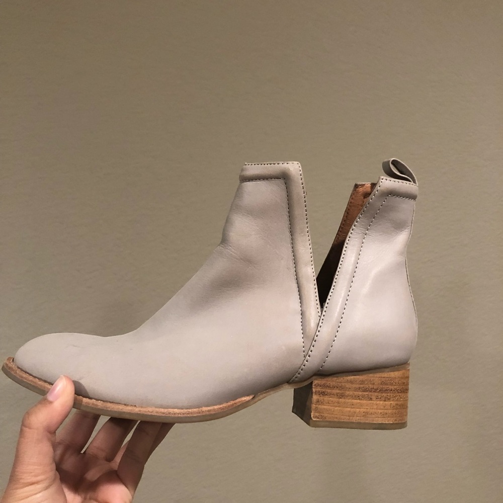 Jeffery Campbell grey booties